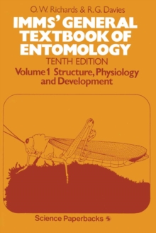 Image for IMMS' General Textbook of Entomology: Volume I: Structure, Physiology and Development