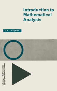 Image for Introduction to mathematical analysis