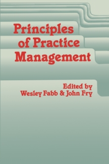 Image for Principles of Practice Management: In Primary Care