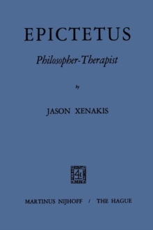 Image for Epictetus Philosopher-Therapist