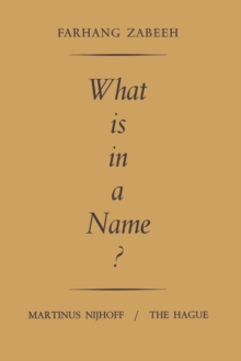 Image for What is in a Name?