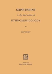 Image for Supplement to the third edition of Ethnomusicology