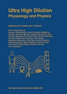 Image for Ultra High Dilution: Physiology and Physics
