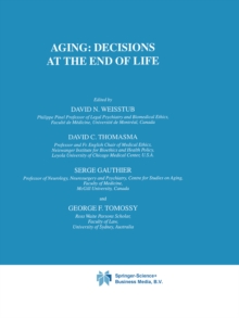 Image for Aging: decisions at the end of life