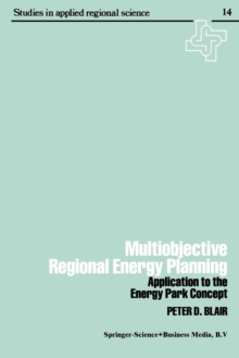 Image for Multiobjective regional energy planning