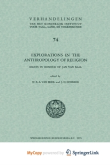 Image for Explorations in the anthropology of religion