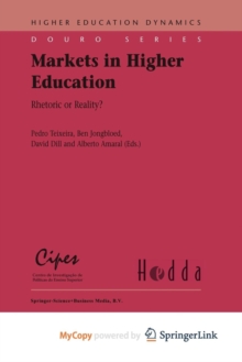 Image for Markets in Higher Education