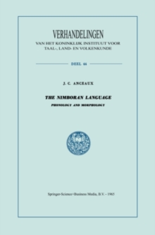 Image for Nimboran Language: Phonology and Morphology