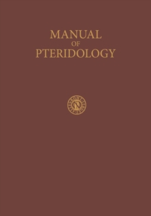Image for Manual of Pteridology