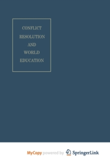 Image for Conflict Resolution and World Education