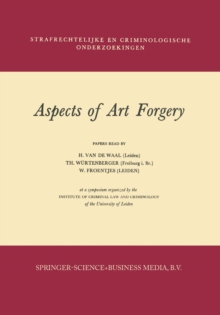 Image for Aspects of Art Forgery