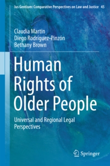 Image for Human Rights of Older People: Universal and Regional Legal Perspectives