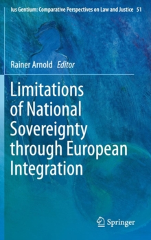 Image for Limitations of National Sovereignty through European Integration
