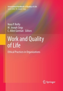 Image for Work and Quality of Life
