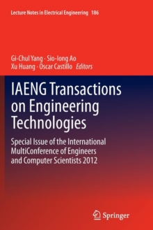 Image for IAENG Transactions on Engineering Technologies