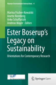Image for Ester Boserup's legacy on sustainability: orientations for contemporary research