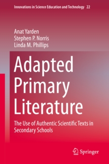 Image for Adapted Primary Literature: The Use of Authentic Scientific Texts in Secondary Schools