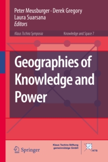 Image for Geographies of Knowledge and Power