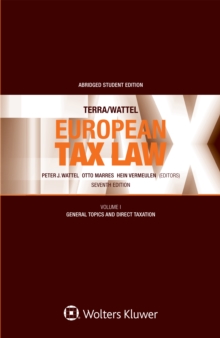 Image for European Tax Law Seventh Edition: Volume I (Student Edition)