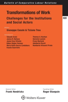 Image for Transformations of Work: Challenges for the Institutions and Social Actors : Challenges for the Institutions and Social Actors