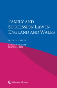 Image for Family and Succession Law in England and Wales
