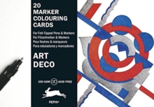 Image for Art Deco : Marker Colouring Cards Book