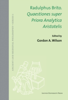 Image for Quaestiones super Priora Analytica Aristotelis