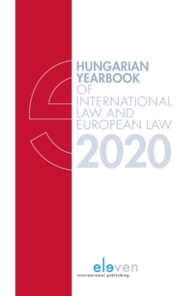 Image for Hungarian Yearbook of International and European Law 2020