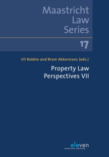 Image for Property Law Perspectives VII