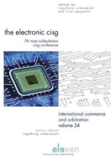 Electronic CISG: 7th MAA Schlechtriem CISG Conference