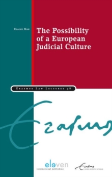 Image for The Possibility of a European Judicial Culture