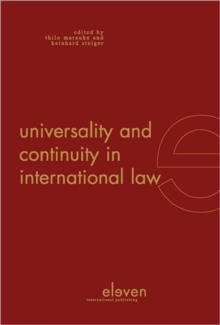 Image for Universality and Continuity in International Law