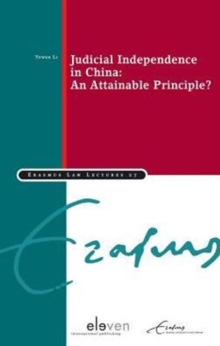 Image for Judicial Independence in China : An Attainable Principle?