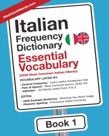 Image for Italian Frequency Dictionary - Essential Vocabulary