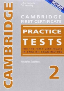 Image for Revised Cambridge First Certificate Practice Tests - Book 2 Audio CD