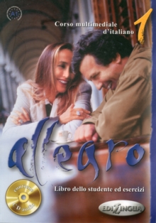Image for Allegro 1  : corso multimediale d'italiano: Libro dello studente ed esercizi