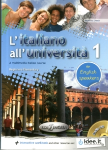 Image for L'italiano all'universitáa for English speakers 1  : a multimedia Italian courseBeginners-elementary