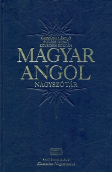 Image for Magyar Angol nagyszâotâar