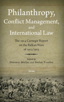 Image for Philanthropy, Conflict Management and International Law