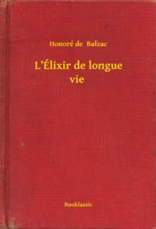 Image for L'Elixir de longue vie