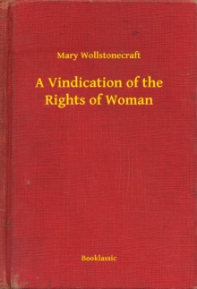 Image for Vindication of the Rights of Woman