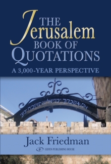 Image for The Jerusalem Book of Quotations: A 3,000 Year Perspective