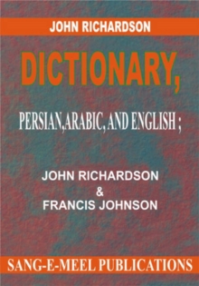 Image for Dictionary, Persian, Arabic and English
