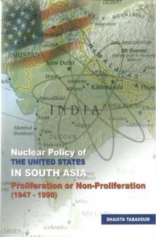 Image for Nuclear Policy of the United States in South Asia