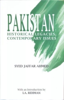 Image for Pakistan Historical Legacies, Contemporary Issues