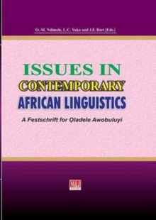 Image for Issues in Contemporary African Linguistics