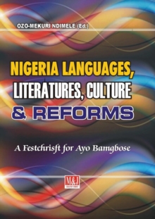 Image for Nigerian Languages, Literatures, Culture and Reforms