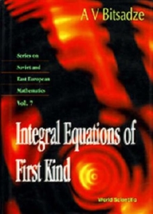 Integral Equations Of First Kind