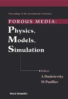 Image for Porous Media: Physics, Models, Simulation - Proceedings Of The International Conference