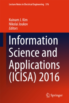 Image for Information science and applications (ICISA) 2016
